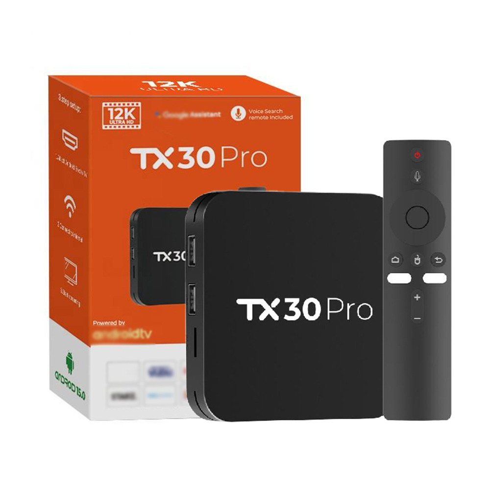 TX 30 Pro Android TV Box Main Blurre TX30 Pro Android TV Box